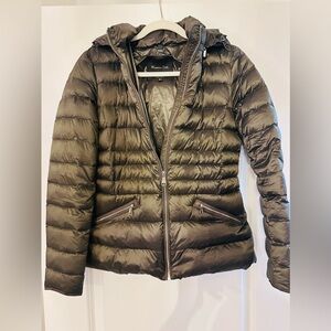 Massimo Dutty Puffer Jacket Feather Dawn small like new